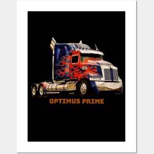 Optimus prime Posters and Art